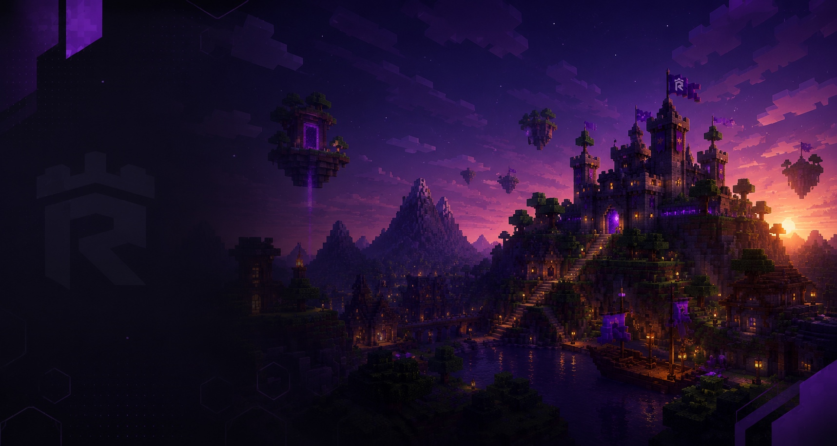 RealmWisez server world at dusk